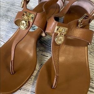 Michael Kors brown sandals